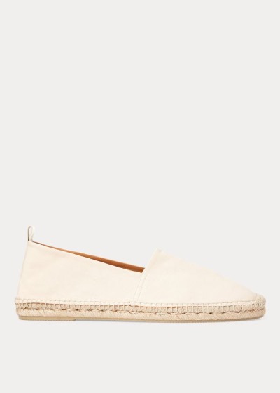 Ralph Lauren Bowsworth Linen Espadrillos Herre Danmark (JSMGK8056)